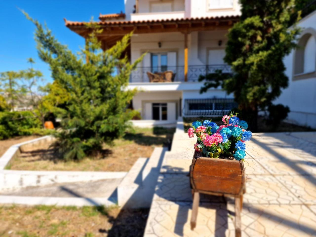 The Mirador Boutique Villa With Scenic Sea View Pórto Ráfti Zewnętrze zdjęcie