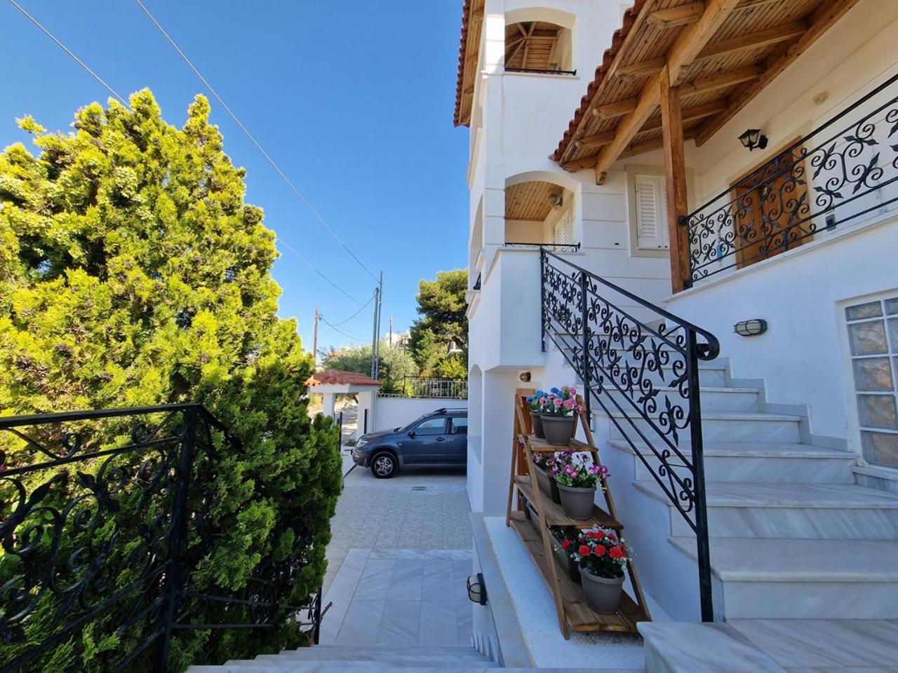 The Mirador Boutique Villa With Scenic Sea View Pórto Ráfti Zewnętrze zdjęcie