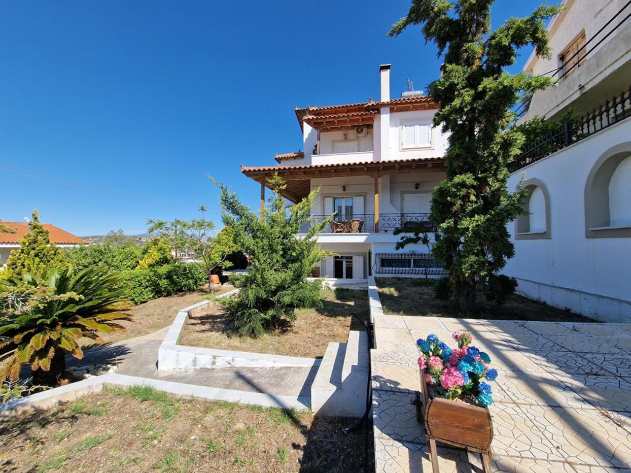 The Mirador Boutique Villa With Scenic Sea View Pórto Ráfti Zewnętrze zdjęcie